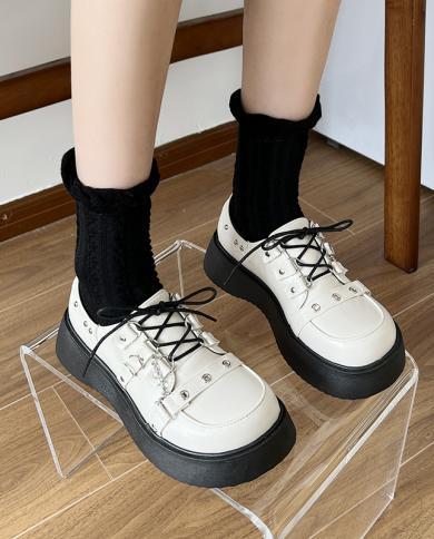 School girl sales platform shoes