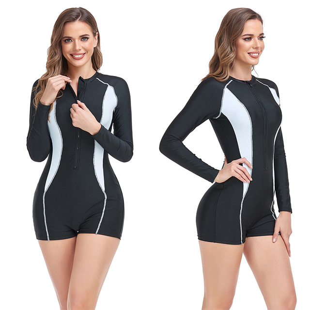 Riseado One Piece Swimsuits 2023 Woman Rashguard Sport Swimwear For ...