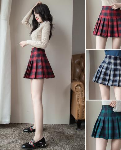 SWARA CRAFT Women High Waist Pleated Skirt Short Skater Tennis Skirt Mini  Skirt  Women Pleated
