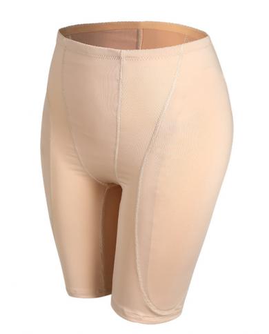 Waist Shapewear Women Thigh Trimmer Hip Enhancer Pad Panties Thigh Slimmer  Body Shaper Slimming Underwear Fake Ass Butt size XL Color Beige