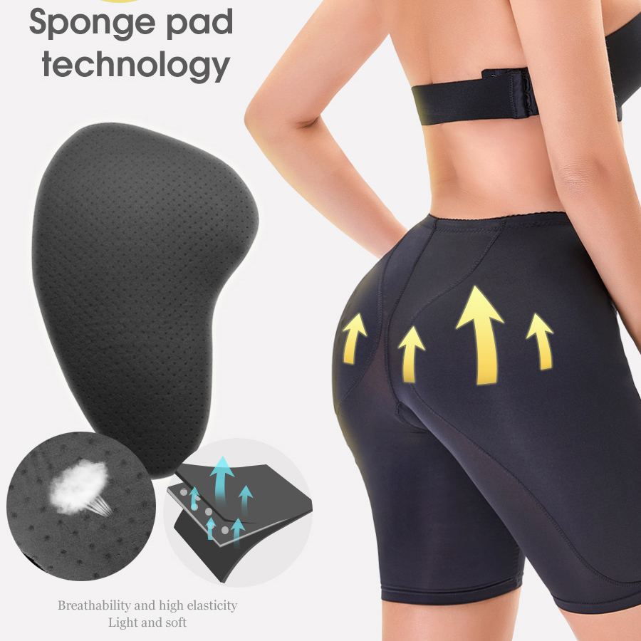 Hip Enhancer Butt Lifter Women Body Shapewear Control Pants Padded