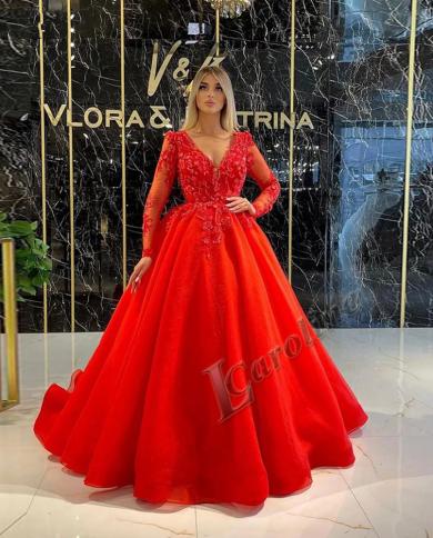 Modest Women Formal Jumpsuit Dresses Evening Wear With Detachable Overskirt  Appliques Lace Long Sleeves Muslim Prom Party Dress Evening Gown