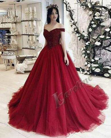 Caroline Tulle Ball Gown Evening Dress Masquerade Plus Size