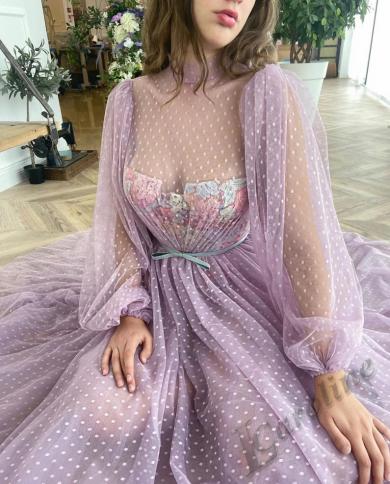 strapless open back dress 50s vintage John Selby purple and navy ballerina prom dress  The Frockery