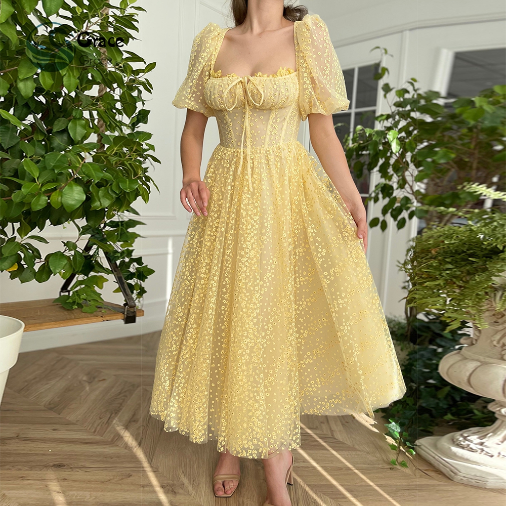 Cap Sleeve Corset Gold Evening Dresses Ankle Length Half Sleeve Zipper Back Prom Gowns 2023 New Summer Vestido De Noche Color Green US Size 6 Cap Sleeve Corset Gold Evening Dresses Ankle Length Half Sleeve Zipper Back Prom Gowns 2023 New Summer Vestido De Noche Color Green US Size 6