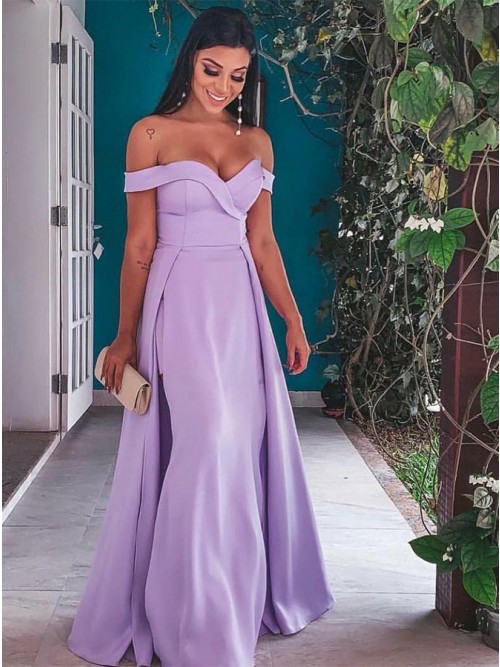 strapless open back dress A Line Halter Neck Two Pieces Backless Lace Lavender Prom Dresses, Lavender  Lace Formal Dresses, Two Pieces Lace Lavender Evening Dresses main image 1