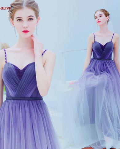 Spaghetti Long A-line Beaded Purple Prom Dresses, Gradient Prom Dresses, Newest Prom Dresses Spaghetti Long A-line Beaded Purple Prom Dresses, Gradient Prom Dresses, Newest Prom Dresses