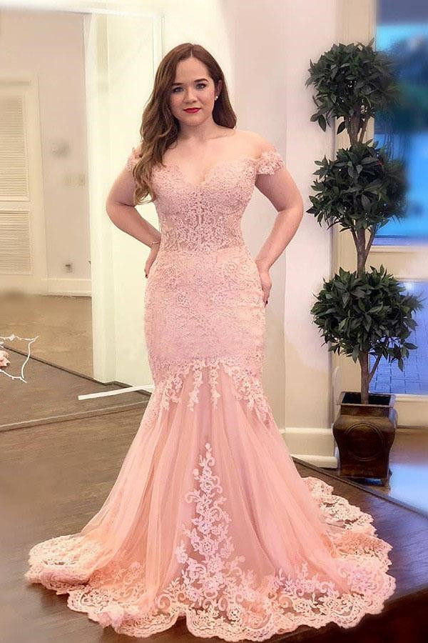 Mermaid plus size prom dresses hotsell