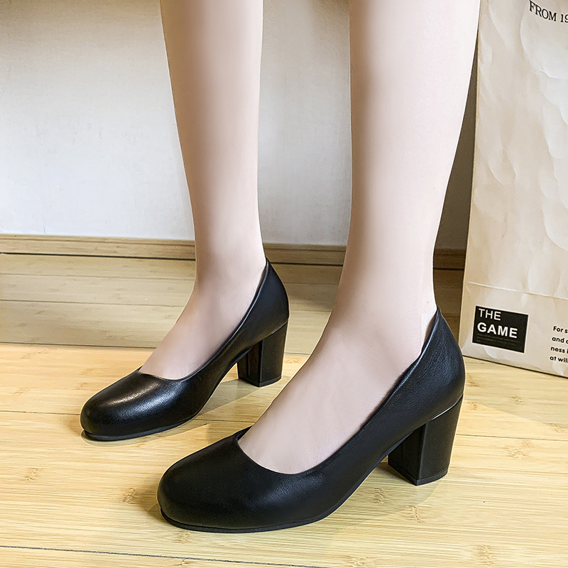 Formal sales block heels