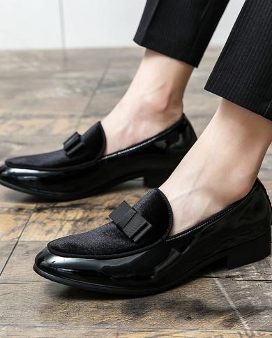 נעלי קזואל לגברים חוצות עור נושמים נעלי עסקים נעלי משרד לגברים מוקסינים נעלי מועדון נוחות