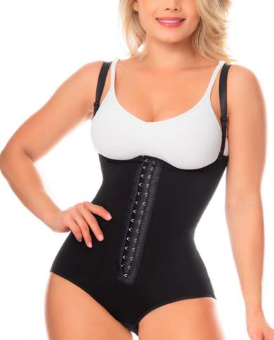 Girdle With 2 Line Hooks Free Breasts Perineal Opening Crotch One