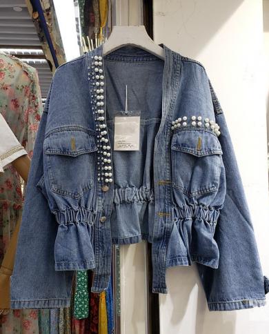 Short waist hotsell denim jacket