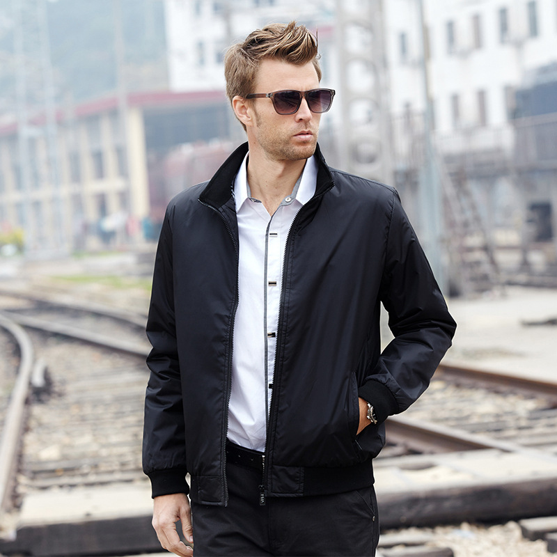 Men's Casual Jacket Outfits Smart Casual Bomber Jacket Coats