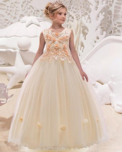 Childrens gold shop bridesmaid dresses