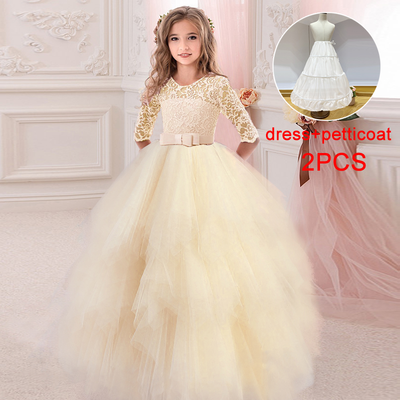 Childrens hot sale bridesmaid petticoats