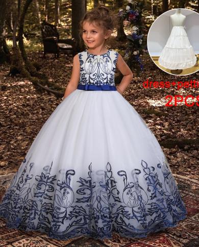שמלות רשמיות ילדים 10 12 שנים בנות שמלות ילדה מסיבת חתונה 12 שנים 2023