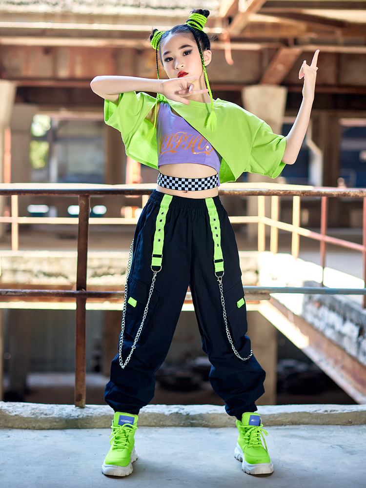 Obsessions #HH8317 Hip-Hop Street Dance Girl Sets- K-pop