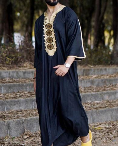 Color Block white Thobe | Islamic fashion men, How to wear, Thobe
