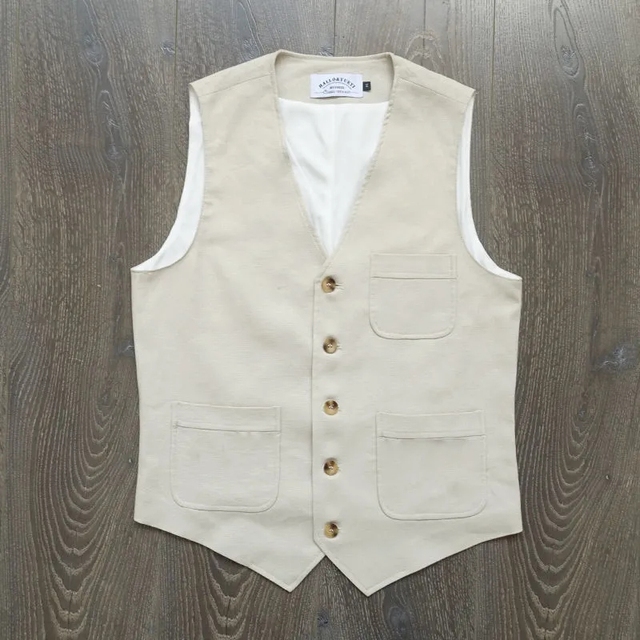 Men's Knitted Vest - Autumn Men's Beige Business Casual Button Cardigan  Knitted Vest/Classic Style Color Contrast Gentleman Sleeveless Vest Sweater  Male Clothes,As Shown,XL : : Clothing, Shoes & Accessories