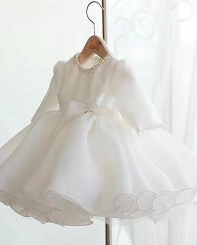 strapless open back dress Toddler flower girl dress blush, First birthday dress, Personalized fl   Colibri Fashion Studio