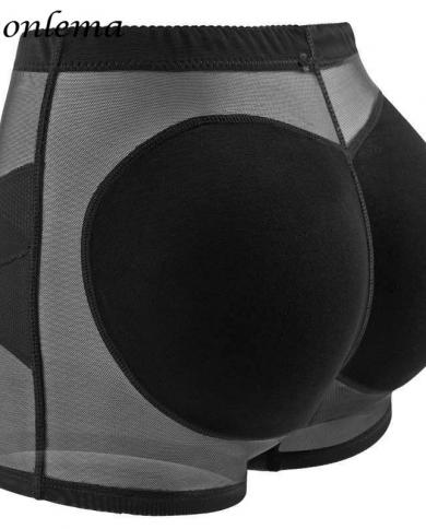 Women's Shapewear Padded Butt Lifting Panties Butt Lifting False Buttocks  Body Shaping Push Up Shorts