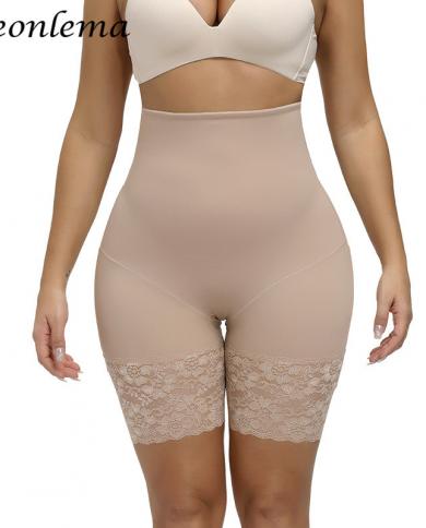Lace Shapewear Panty for Women Intimates Tummy Control Underwear Hi-Waist  Trainer Stomach Cincher Girdle Body Shaper
