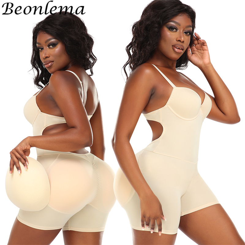 Beonlema Women Shapewear Plus Size Slimming Bodysuit Butt Lifter