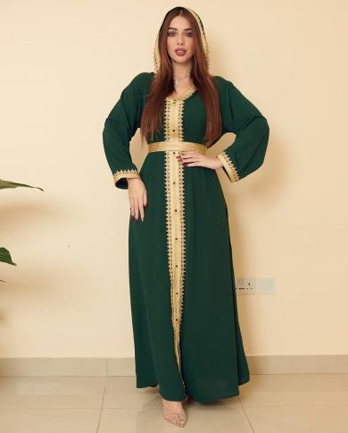 רמדאן גלבה עבאיה נשים שמלה ערבית ארוכה צמות קפטן מרוקאי איסלם מוסלמי אבאיה דובאי סעודית שמלת מסיבה גלאבי