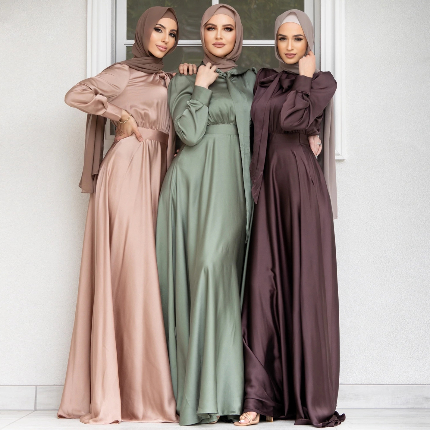 Long Maxi Jeans Dress Women Dress Turkish Fashion Islamic Muslim