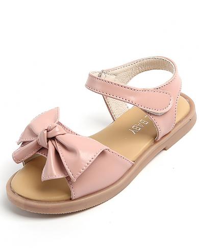 סנדלים לילדים סנדלי קשר buttelfy בנות פעוטות ילדים beahc נעלי תינוק נעלי קיץ סנדל שטוח לגיל 1 12 עיצוב