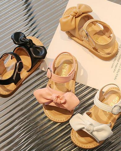 Bowknot slip on discount sandals