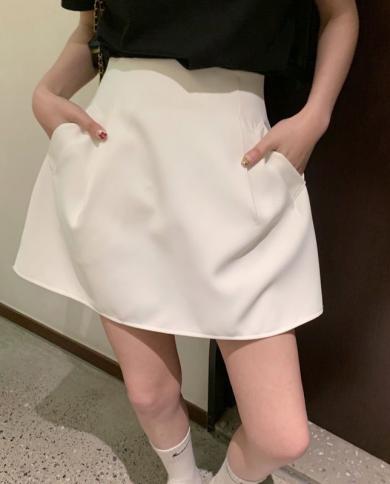 Puffy skirt outlet with pockets