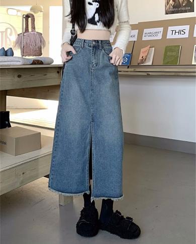 Club factory denim store skirts