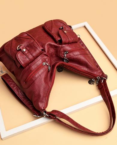 New Luxury Designer Shoulder Bag For Women Pu Leather Crossbody