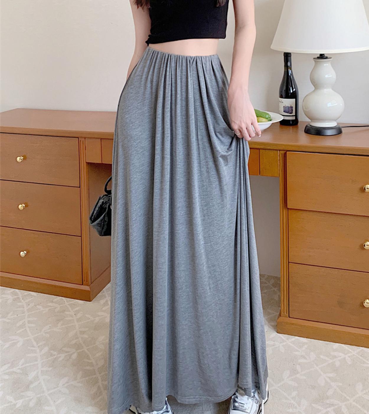 Elegant pleated maxi top skirt