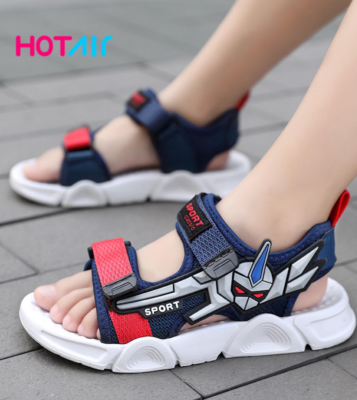 2024 Summer Boys Sandals Kids Shoes Fashion Flats Toddler Baby Girls Sandals  Non-slip Casual Beach Children Outdoor Shoes - AliExpress