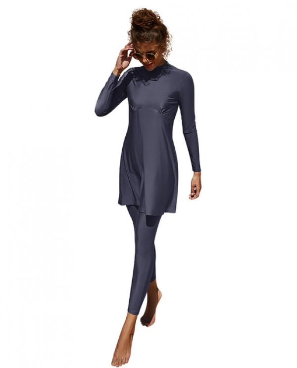 Burkini Muslim Swimwear 2023 Femme Musulmane Islamic Mujer Clothing With  Hijab Suit Modest Swimsuits Beach Cover Ups For Women