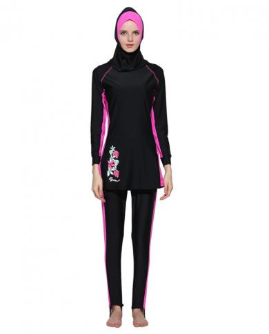 בגדי ים מוסלמים צנועים חיגאב מוסלמה נשים במידות גדולות בגדי ים אסלאמיים בגדי ים בגדי גלישה ספורט בורקיני מוסלמי swimwe