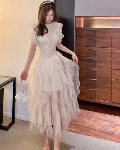 Кружевное винтажное платье свадебное