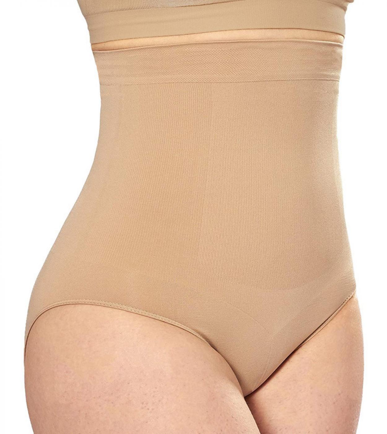 Women Shapewear Seamless Corset High Waist Trainer Body Shaper Belly Tummy  Slimming Sheath Control Panties Butt Lifter X Color Black size M-L