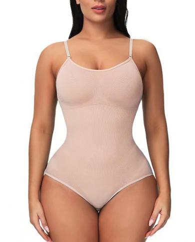 Women Full Body Shaper Tummy Control Seamless Slimming Shapewear Bodysuit  Butt Lifter Slimmer Plus Size