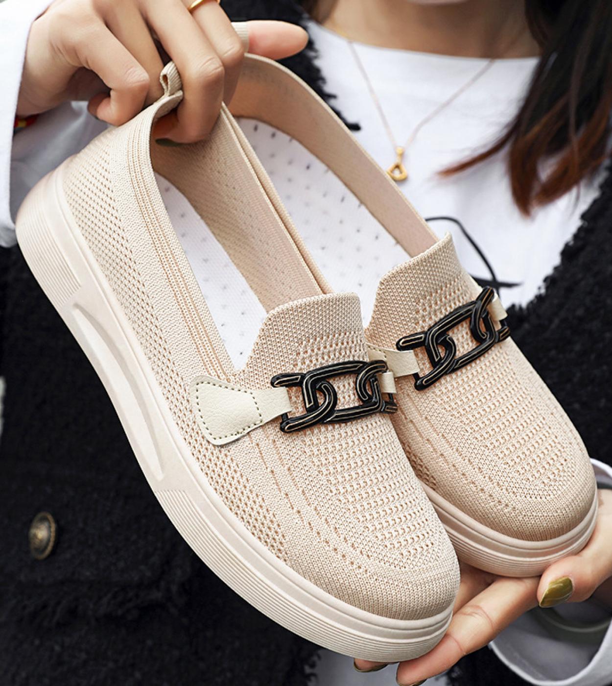  Women Sneakers Fashion Summer Mesh Breathable