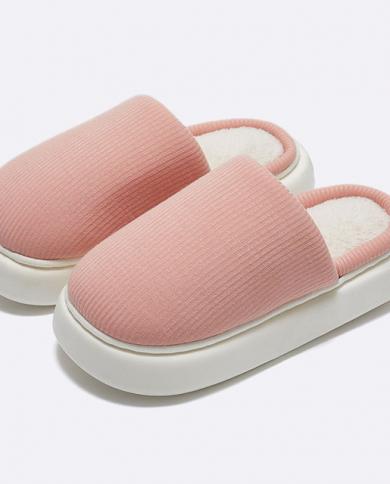 Winter Slipper Soft Thick Sole Warm Slippers Thick Soles Women's Winter  Slippers Women's Slippers Color Pink Shoe Size 38-39