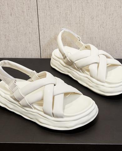 White hot sale designer sandals