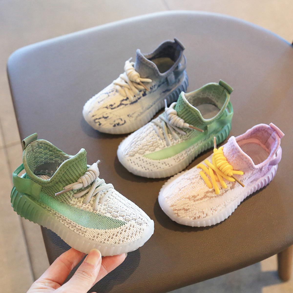 Spring Baby Shoes Boy Girl Breathable Knitting Mesh Toddler Shoes