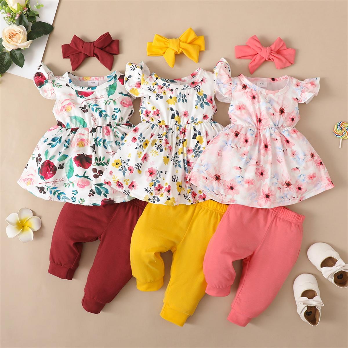Sunsiom Baby Girls Clothes Fashion Summer Outfits Red Sleeveless