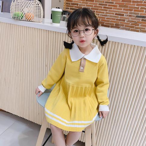 Toddler Girls Uniform Long Sleeve Bow Cardigan