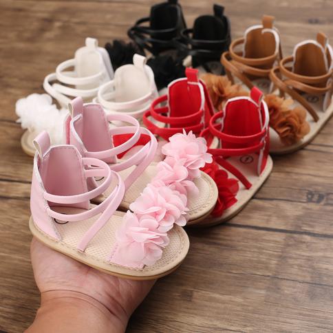 סנדל תינוקת קיץ רך נסיכה נעלי פעוט נעלי ילדות סנדלים תינוק