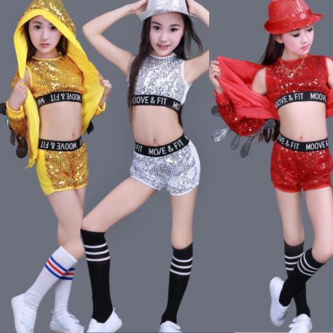 Oyolan Vestito Danza Moderna Jazz Bambina Abbinamento Costumi con Oyolan Vestito Danza Moderna Jazz Bambina Abbinamento Costumi con