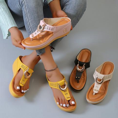 נעלי בית נוחות סנדלים חמודים פלוס מידה 3543 chaussure femmewomen סנדלי קיץ חדשים נעלי חוף פתוחות כפכפי אצבע